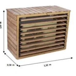 Discount FORESTA Cache climatiseur + pompe à chaleur - GM