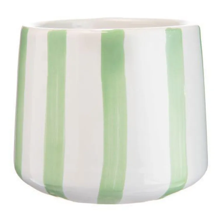 Online Cache-pot coloris multicolore en céramique - 16 x 16 x 14 cm