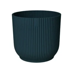 Outlet ELHO Cache-pot Vibes fold bleu foncé - Ø 16 cm