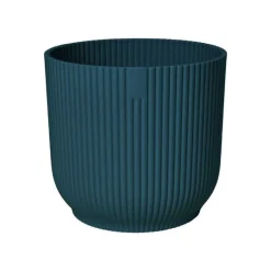Sale ELHO Cache-pot Vibes fold bleu foncé - Ø 14 cm