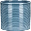 Hot DEROMA Cache-pot en céramique bleu Scheurich 828 Blue Jeans - Ø 12 cm