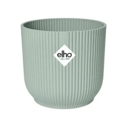 New ELHO Cache-pot en plastique recyclé vert sorbet Vibes fold rond mini - Ø 9 cm