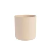 New Cache-pot en zinc coloris beige – Ø 22 x H 21,5 cm