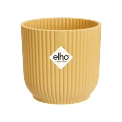 New ELHO Cache-pot jaune beurre Vibes Fold Mini - Ø 9 cm