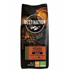 Sale DESTINATION café perou pur arabica bio - 1 kg