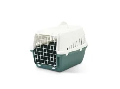 New SAVIC Cage de transport pour chien coloris vert nordique Trotter 1 - 49 x 33 x 30 cm