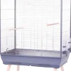 Hot ZOLUX Cage pour oiseaux coloris gris foncé Neo 2 Jili XL – 81 x 48 x 152 cm