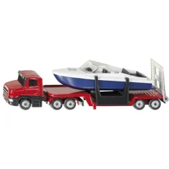 Best SIKU Camion avec bateau - echelle 1/64e