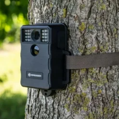 Outlet BRESSER Caméra 5 MP Full-HD à capteur de mouvement noire - 8,8 x 14,5 x 6 cm