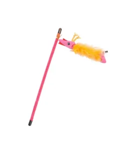 Best EUROPET Canne à pêche jouet pour chat Crevettes et hippocampes 40 cm