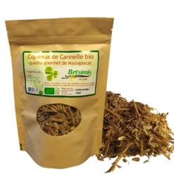 Sale BETSIMIS Cannelle bio de Madagascar en copeaux - 100 g