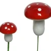 Discount KAEMINGK Champignon rouge à pois blancs en mousse - Ø 3 x H 4 cm