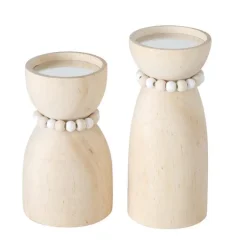 Online Chandelier coloris marron en bois de sapin Kianos - 17 cm