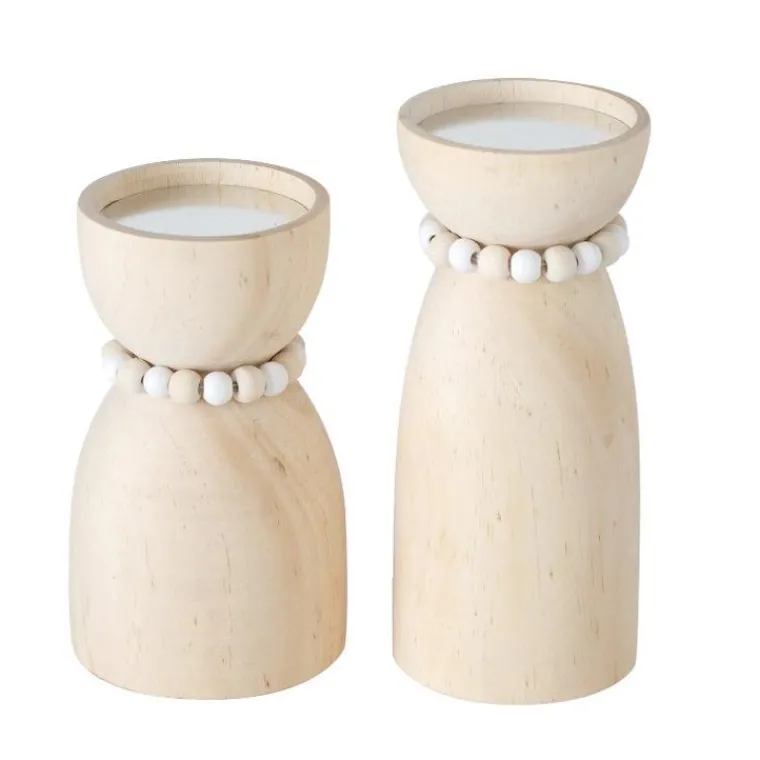 Online Chandelier coloris marron en bois de sapin Kianos - 17 cm