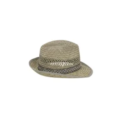 Outlet BLACKFOX Chapeau de paille borsalino beige pour homme taille 59