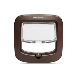 PETSAFE Chatière 4 positions luxe brune