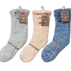 Hot PAPER DESIGN Chaussettes d’intérieur pour femmes - Pointure 36/41