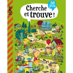 Best ÉDITIONS LITO Cherche et Trouve Mon Grand Livre de Jeux 5 ans