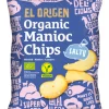 New EL ORIGEN Chips manioc au sel bio - 80 g