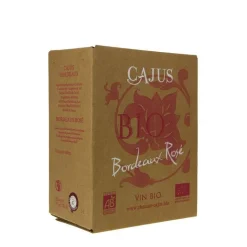 Clearance CHÂTEAU CAJUS Château Cajus rosé bio - Cubi 3 L