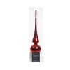 New Cimier uni brillant couleur rouge – 26 cm de haut