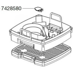 Best BLUE CORAL Clapet de préfiltre compatible filtre professionnel 3, 4 et 5 - EHEIM PIÈCES DÉTACHÉES