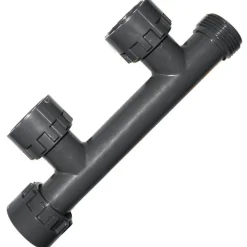 AQUAFLOW Clarinette collecteur à 2 départs filetage 15 x 21 mm