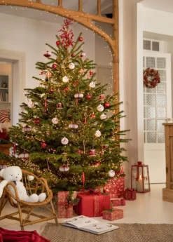 Online KAEMINGK Cloche en verre transparent Rouge paillettes et étoile - 6,20 x 6,20 x 7,50 cm