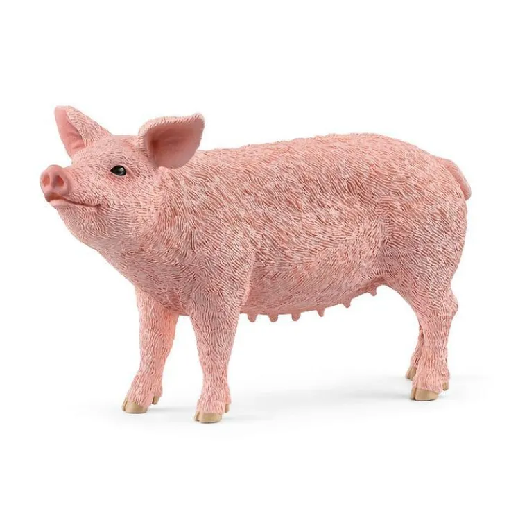 Discount SCHLEICH Cochon multicolore Farm World - 9.7 cm
