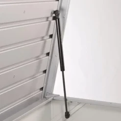 Sale BIOHORT Coffre de jardin 130 en acier galvanisé coloris gris quartz métallique - 134 x 62 x 71 cm