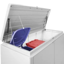 Discount BIOHORT Coffre highboard couleur argent 200x84x127 cm