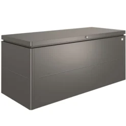 Online BIOHORT Coffre loungebox gris foncé 200x84x90 cm