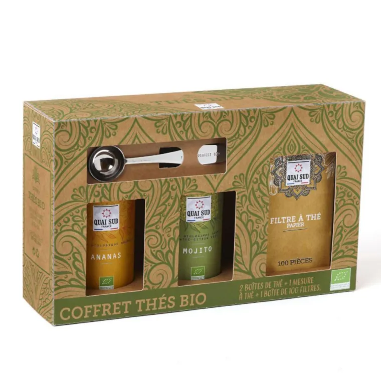 QUAI SUD Coffret 2 thés bio