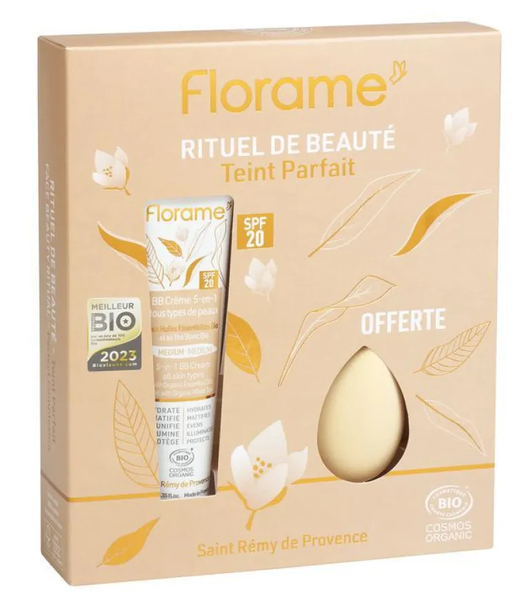 Sale FLORAME Coffret de soin visage Rituel de Beauté teint parfait