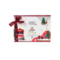 New ENGLISH TEA SHOP Coffret prismes de thés et infusions bio Joyeux Noël - x 12 sachets