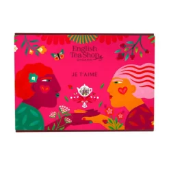Best ENGLISH TEA SHOP Coffret prismes Je t'aime bio EnglishTea - 12 sachets