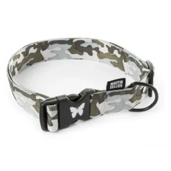 New MARTIN SELLIER Collier Camouflage gris pour chien - 4x75/90 cm