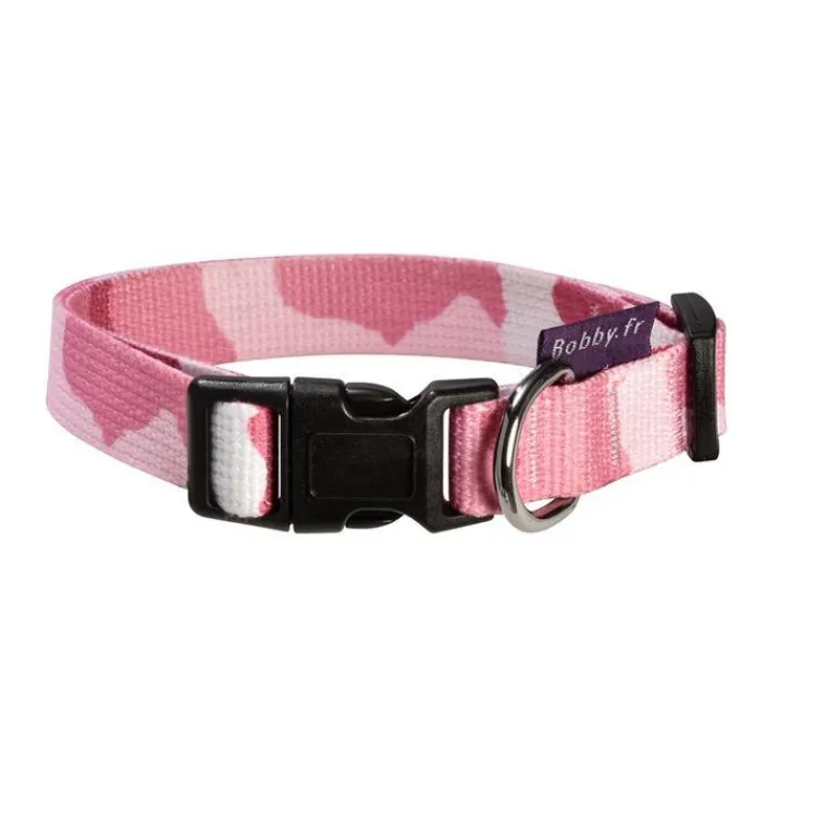 Best BOBBY Collier Camouflage rose taille XS