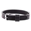 Hot MARTIN SELLIER Collier en cuir double épaisseur pour chien coloris noir - 65 cm