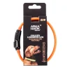 MARTIN SELLIER Collier en tube LED orange 0,7x35 cm