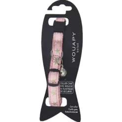 WOUAPY Collier pour chat en nylon coloris rose Star - Taille unique