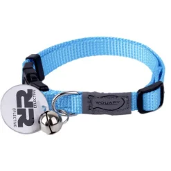 Online WOUAPY Collier pour chat en nylon coloris bleu Basic Line - Taille unique