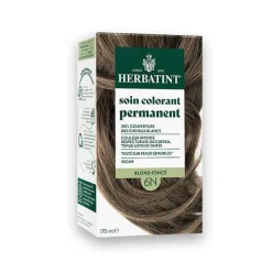 New HERBATINT Coloration permanente pour cheveux blond foncé 6N aux extraits végétaux biologiques vegan - 170 ml