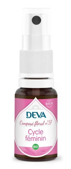 Sale DEVA Complément alimentaire composé floral cycle féminin bio - spray 15 ml