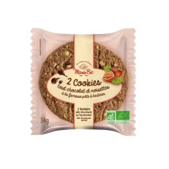 MAMIE BIO Cookies gourmand à la pâte à tartiner bio - 35 g
