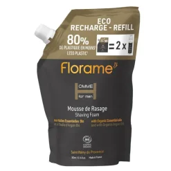 Hot FLORAME Éco-recharge mousse de rasage gamme pour homme - 300 ml