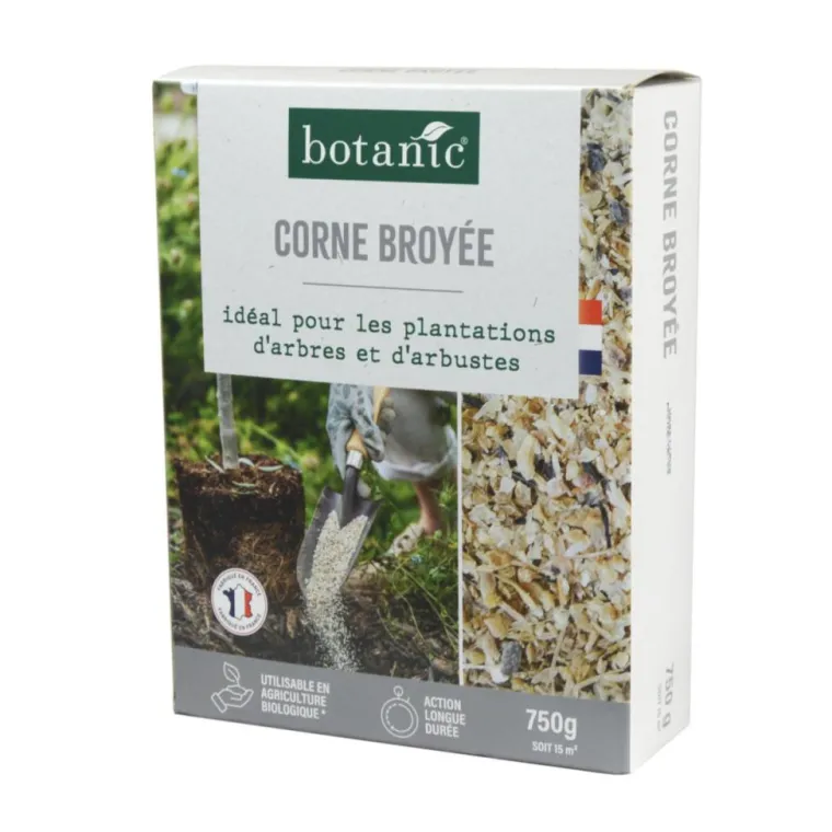 New BOTANIC® Corne broyée en boîte - 750 g
