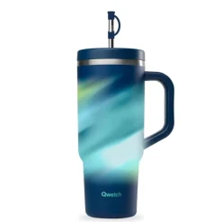 Outlet QWETCH Coupe de voyage travel cup isotherme coloris bleu - 900 ml
