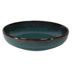 Clearance AMEFA Coupelle en grès réactif bleu Volga - Ø 19 cm