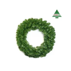 Discount Couronne artificielle verte Colorado - Ø 60 cm